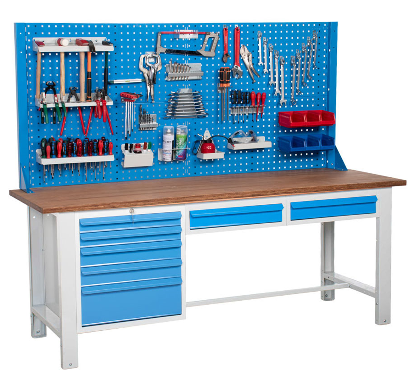 Atölye Çalışma Tezgahı (2130x720x830-930 / 1844 mm)