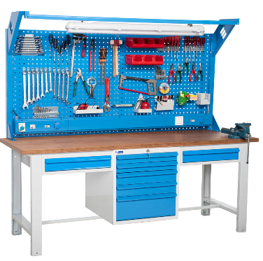 Atölye Çalışma Tezgahı (2130x720x830-930 / 1844 mm)