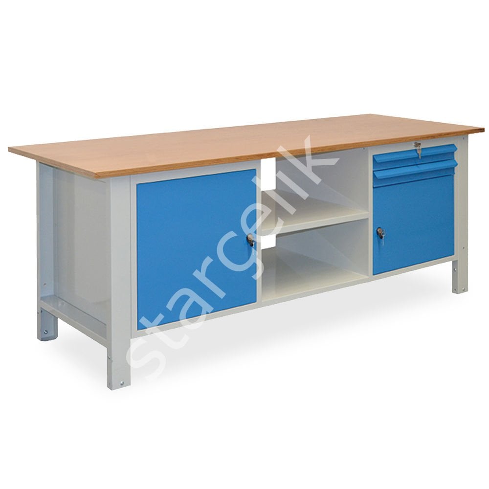 Atölye Çalışma Tezgahı (2130x720x830-930 mm)