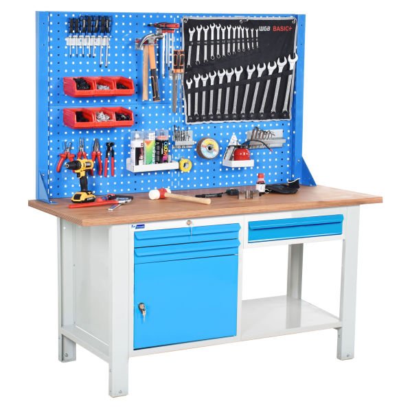 Atölye Çalışma Tezgahı (1600x720x830-930/1844 mm)