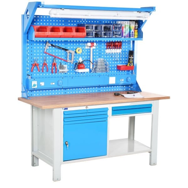 Atölye Çalışma Tezgahı (1600x720x830-930/1844 mm)