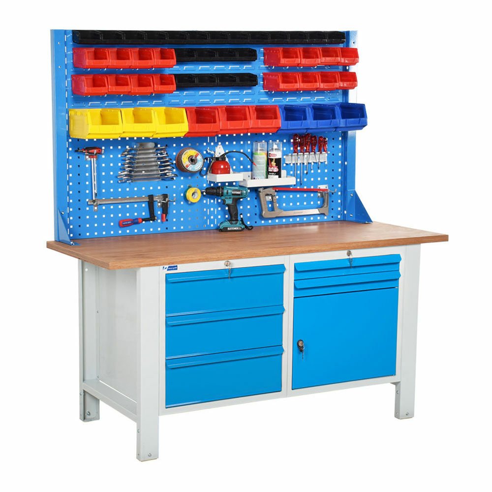 Atölye Çalışma Tezgahı (1600x720x830-930/1844 mm)