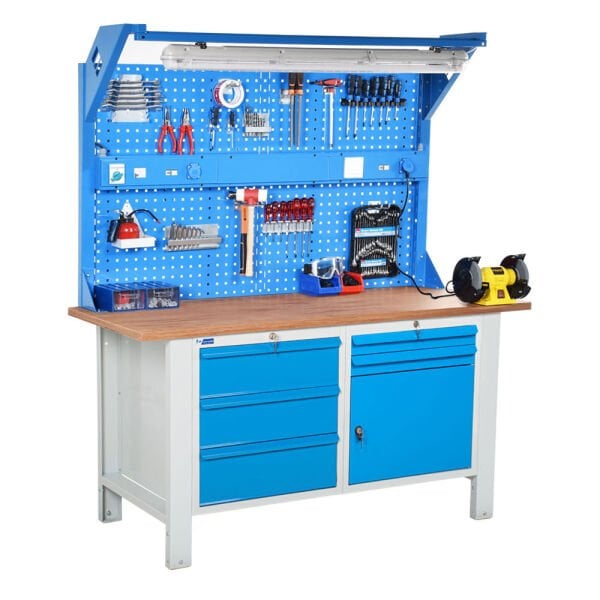 Atölye Çalışma Tezgahı (1600x720x830-930/1844 mm)