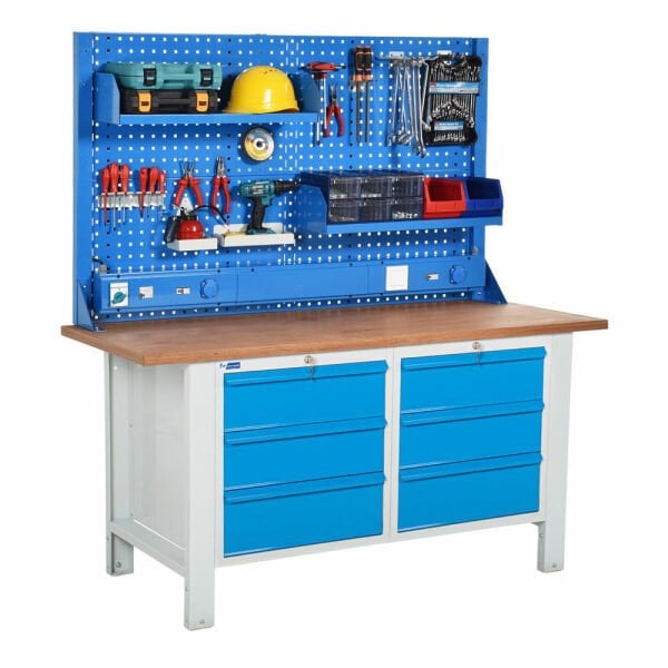 Atölye Çalışma Tezgahı (1600x720x830-930/1844 mm)