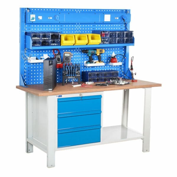 Atölye Çalışma Tezgahı (1600x720x830-930/1844mm)