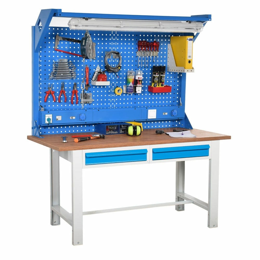 Atölye Çalışma Tezgahı (1600x720x830-930/1844 mm)
