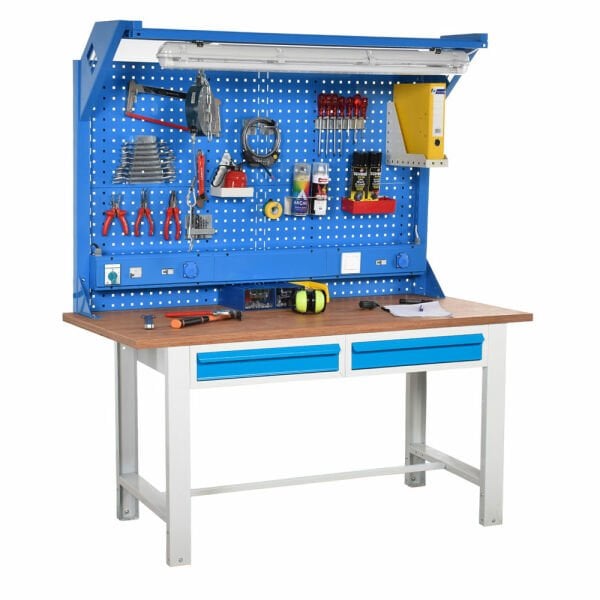 Atölye Çalışma Tezgahı (1600x720x830-930/1844 mm)