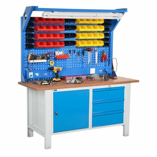 Atölye Çalışma Tezgahı (1600x720x830-930/1844 mm)