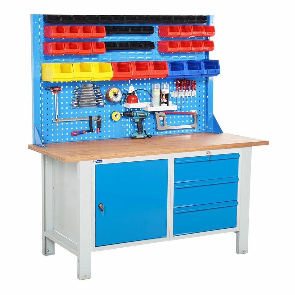 Atölye Çalışma Tezgahı (1600x720x830-930/1844 mm)