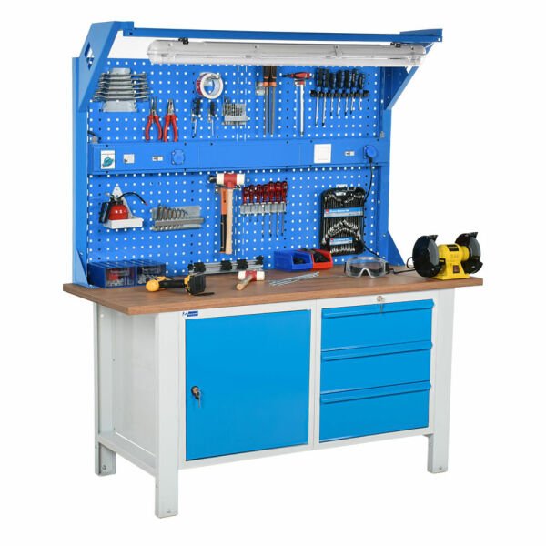 Atölye Çalışma Tezgahı (1600x720x830-930/1844 mm)