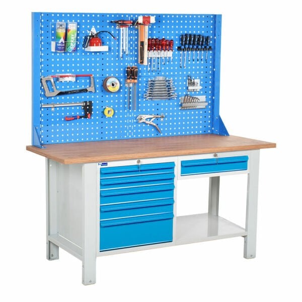 Atölye Çalışma Tezgahı (1600x720x830-930/1844 mm)