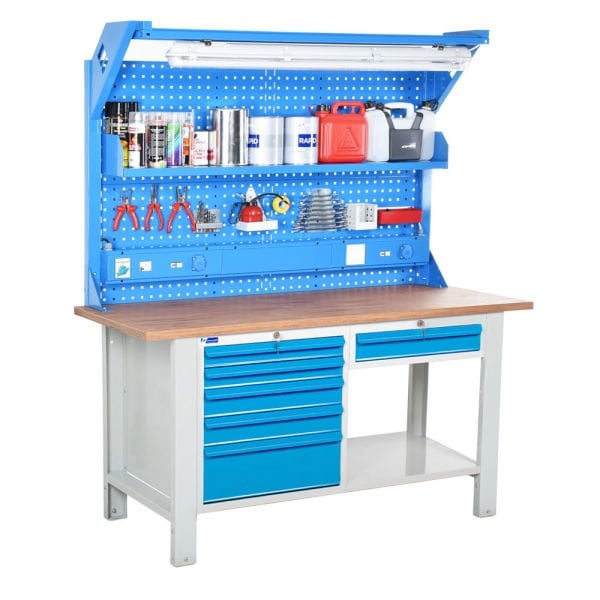 Atölye Çalışma Tezgahı (1600x720x830-930/1844 mm)