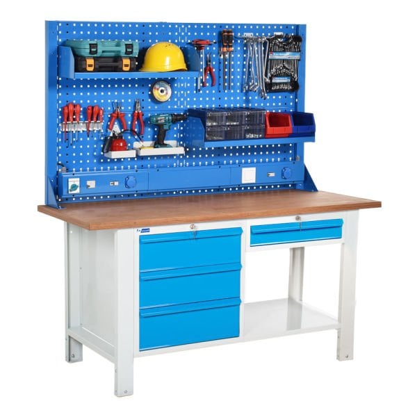 Atölye Çalışma Tezgahı (1600x720x830-930/1844 mm)