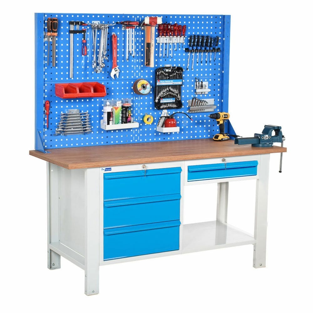 Atölye Çalışma Tezgahı (1600x720x830-930/1844 mm)