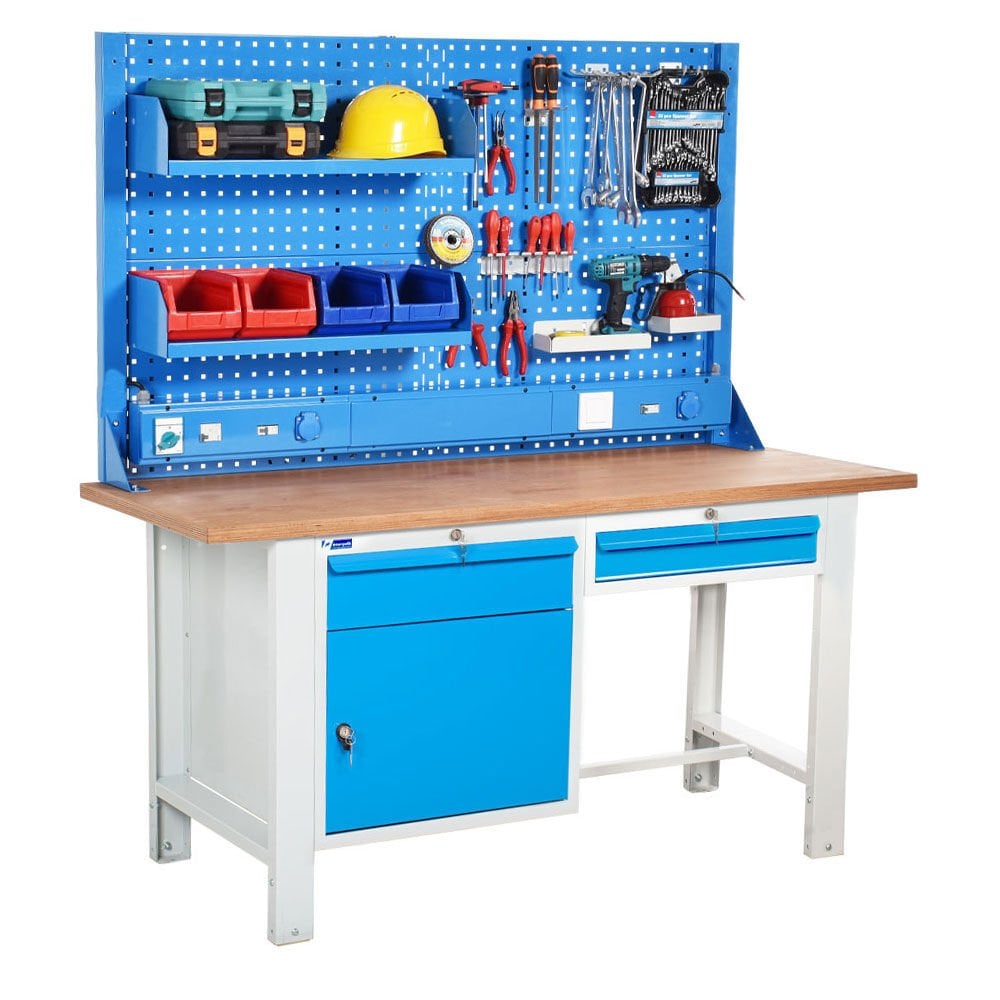 Atölye Çalışma Tezgahı (1600x720x830-930/1844 mm)