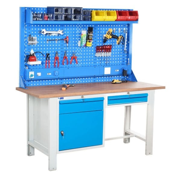 Atölye Çalışma Tezgahı (1600x720x830-930/1844 mm)