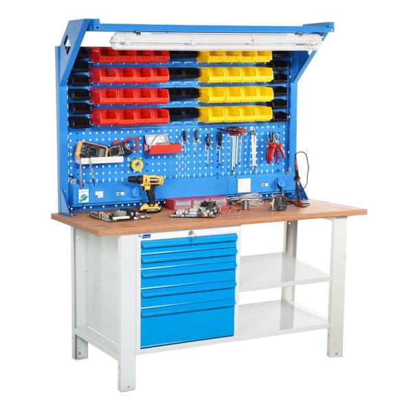 Atölye Çalışma Tezgahı (1600x720x830-930/1844 mm)