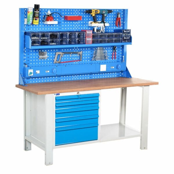 Atölye Çalışma Tezgahı (1600x720x830-930 mm)