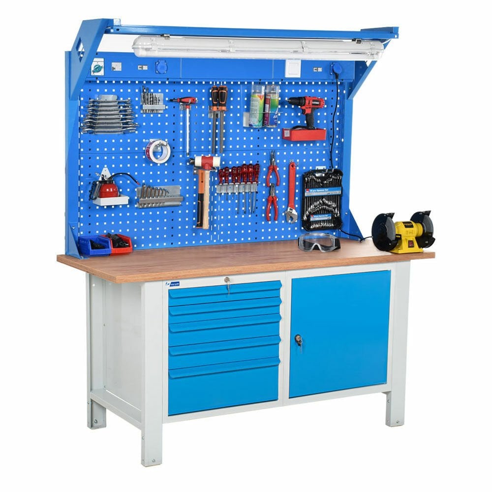 Atölye Çalışma Tezgahı (1600x720x830-930/1844 mm)