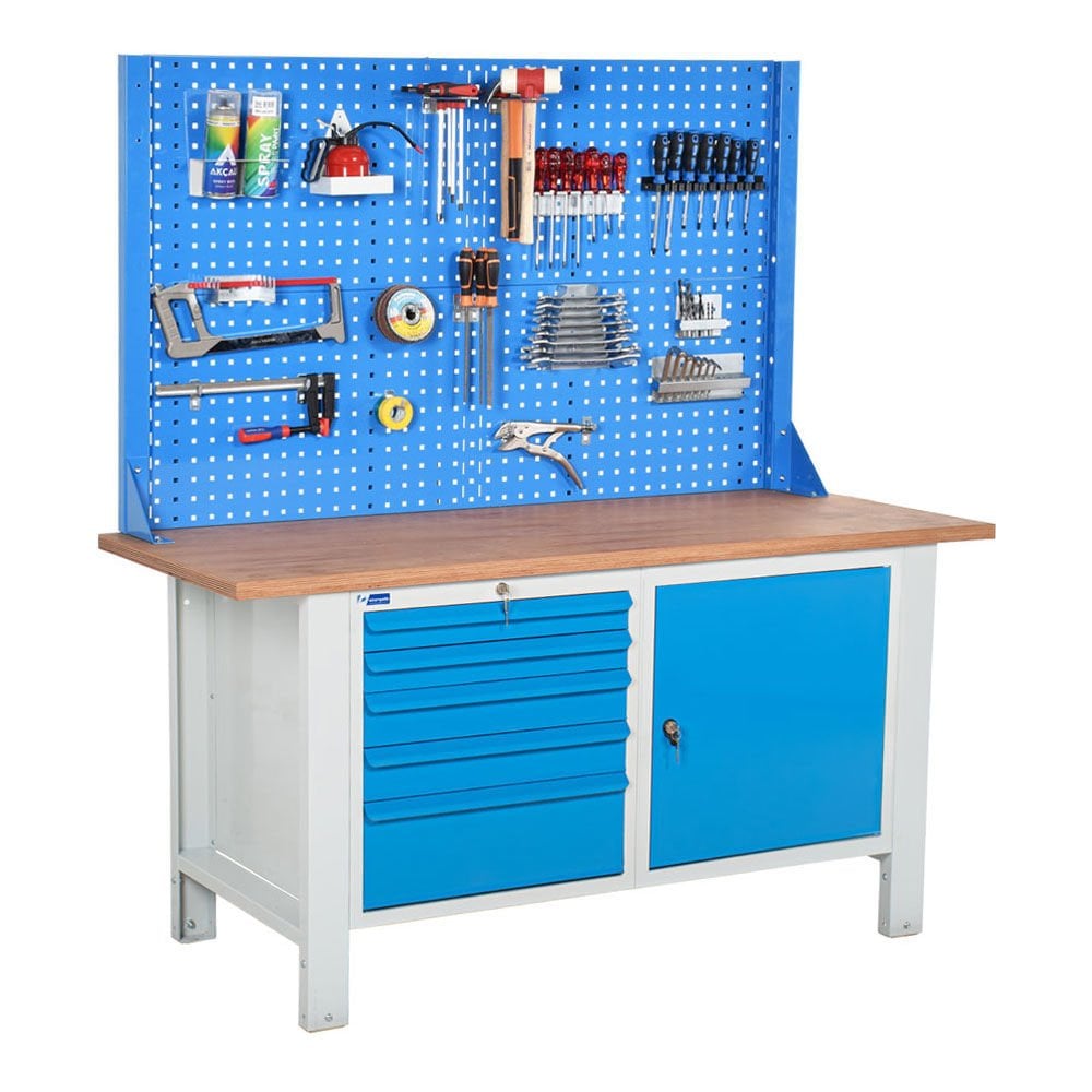 Atölye Çalışma Tezgahı (1600x720x830-930/1844 mm)