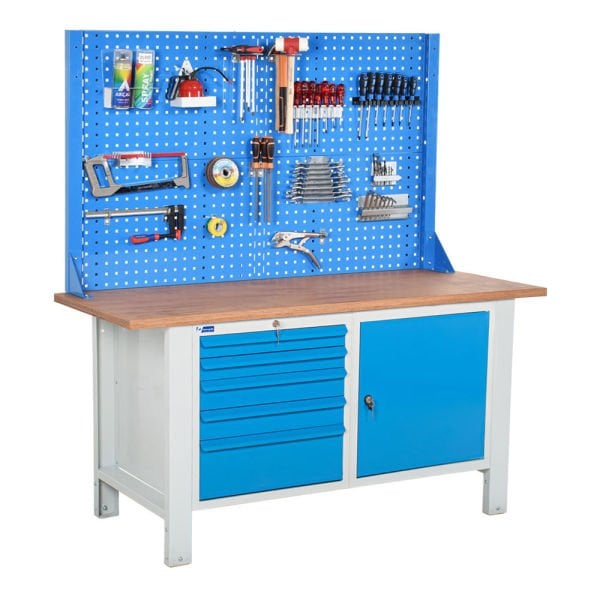 Atölye Çalışma Tezgahı (1600x720x830-930/1844 mm)