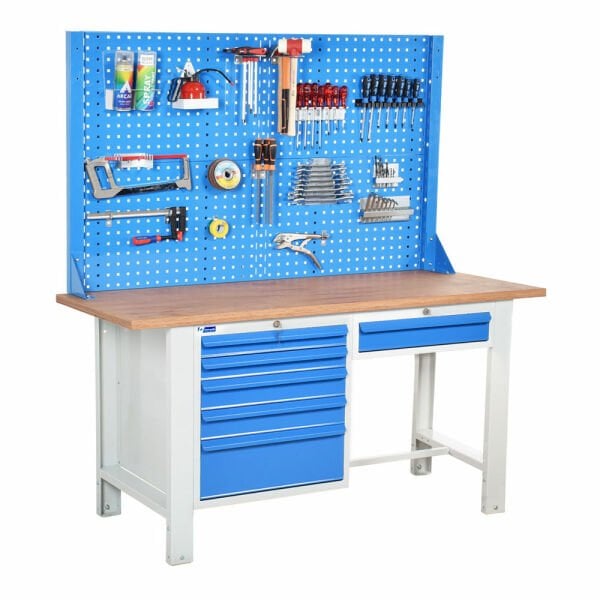 Atölye Çalışma Tezgahı (1600x720x830-930/1844 mm)