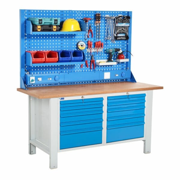 Atölye Çalışma Tezgahı (1600x720x830-930 mm)