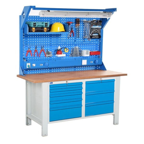 Atölye Çalışma Tezgahı (1600x720x830-930 mm)