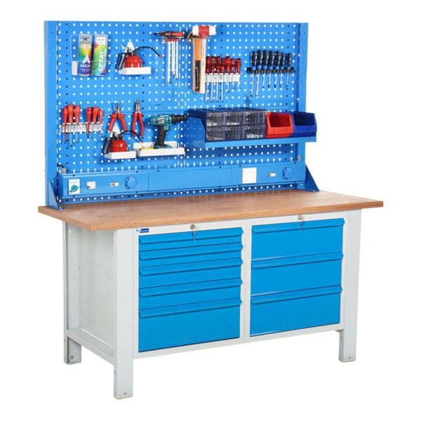 Atölye Çalışma Tezgahı (1600x720x830-930 mm)