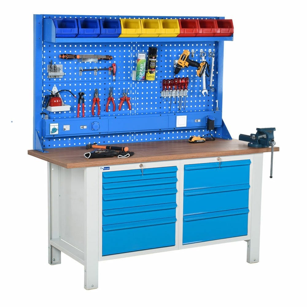 Atölye Çalışma Tezgahı (1600x720x830-930 mm)