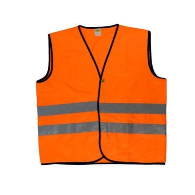 Neon Turuncu Renkli ESD Yelek L Beden