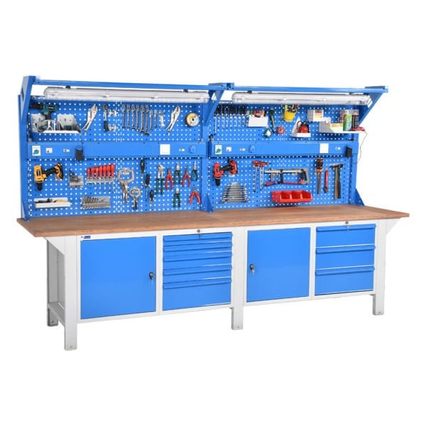 Atölye Çalışma Tezgahı (3050x720x830-930/1844mm)