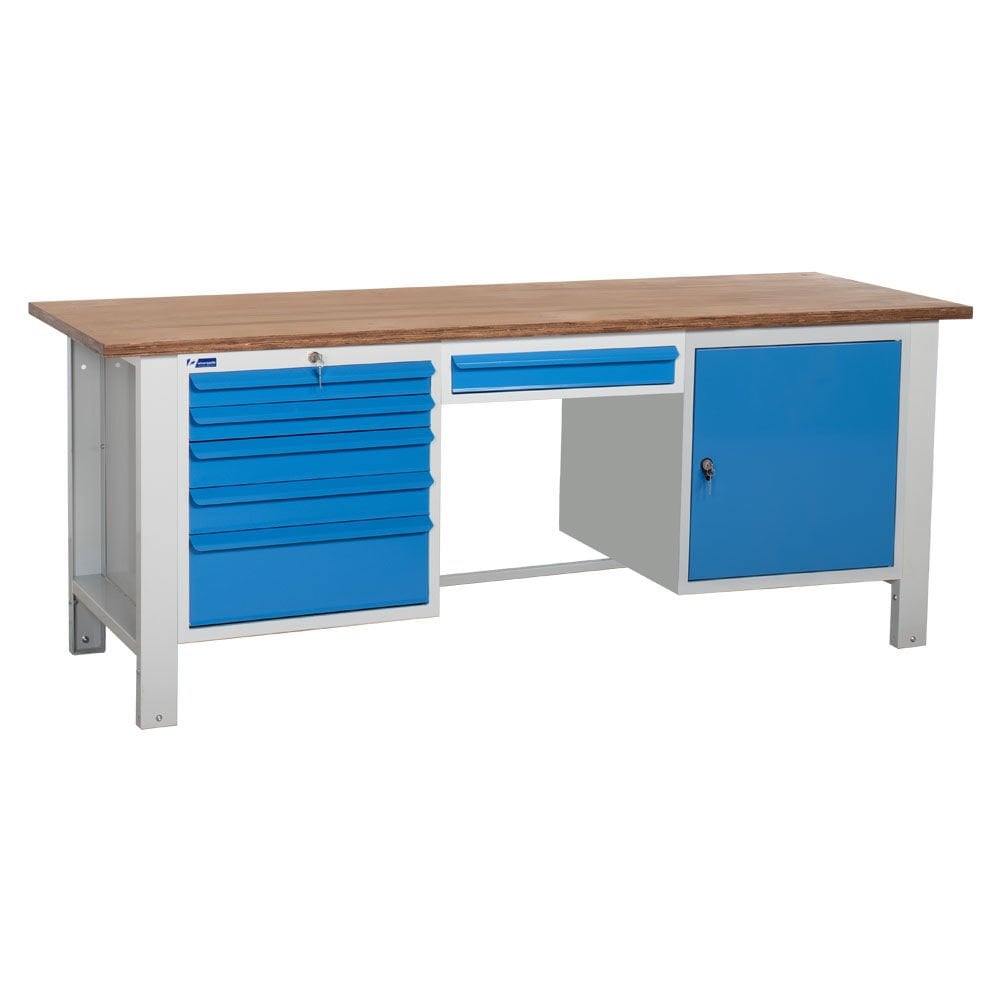 Atölye Çalışma Tezgahı (2130x720x830-930 mm)