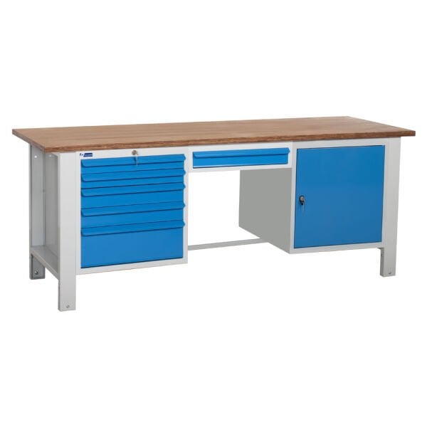 Atölye Çalışma Tezgahı (2130x720x830-930 mm)