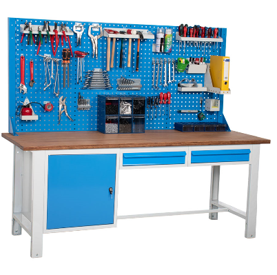 Atölye Çalışma Tezgahı (2130x720x830-930 / 1844 mm)