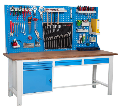 Atölye Çalışma Tezgahı (2130x720x830-930 / 1844 mm)