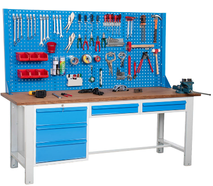 Atölye Çalışma Tezgahı (2130x720x830-930 / 1844 mm)