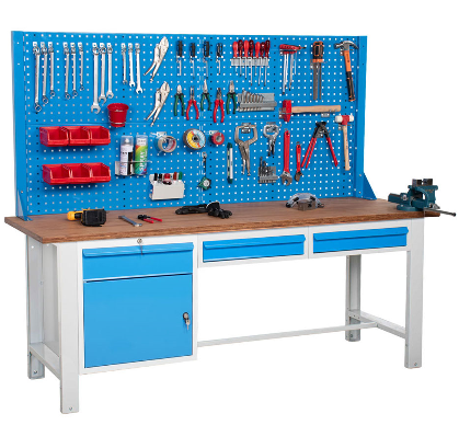 Atölye Çalışma Tezgahı (2130x720x830-930 / 1844 mm)