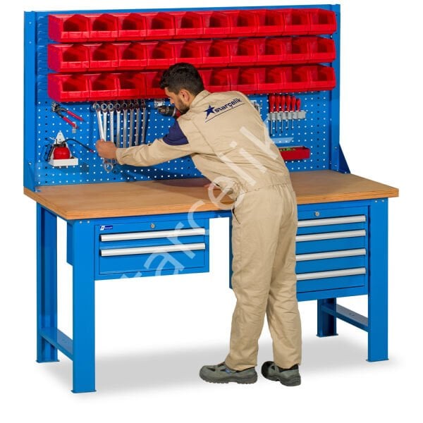 Modüler Çalışma Tezgahı 1800x760x910/1824 mm