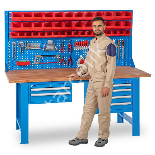 Modüler Çalışma Tezgahı - 2020x760x910/1824 mm