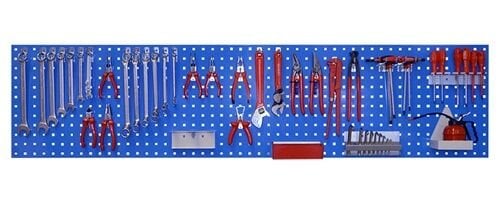 Takım Asma Panosu (1943x457 mm) Alet ve Asma Kancaları Hariçtir