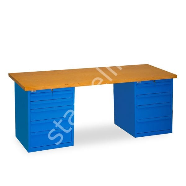 Çalışma Tezgahı 9 Çekmeceli Dolaplı (2130x650x800 mm)