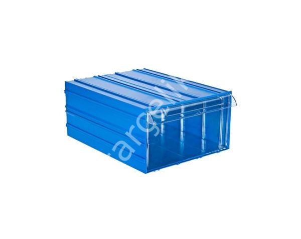 Hipaş Plastik - Şeffaf Çekmeceli Kutu (260x340x150 mm) - 510