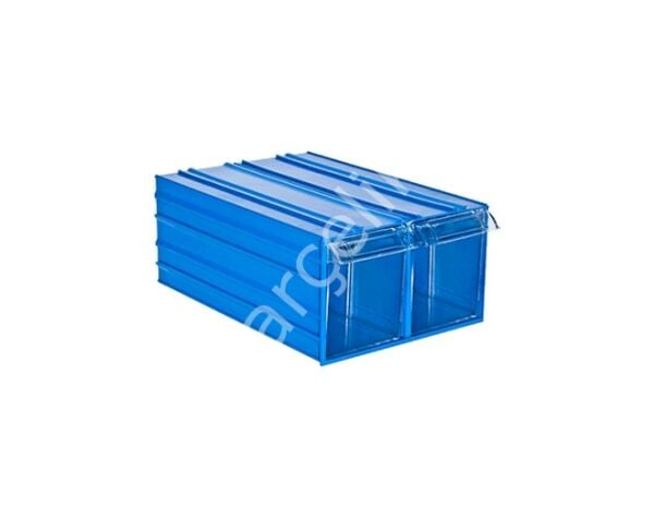 Hipaş Plastik - Şeffaf Çekmeceli Kutu (212x306x126 mm) 501-2
