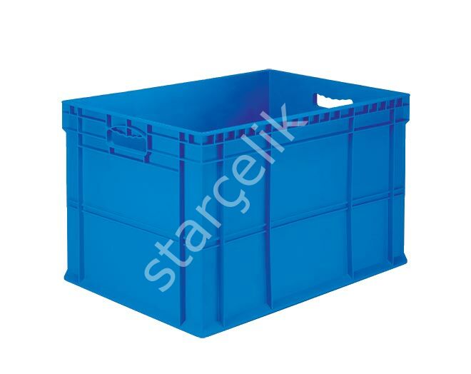 Hipaş Plastik - Yanları ve Altı Kapalı Kasa (400x600x340 mm) - HP-3403