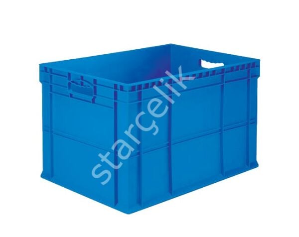 Hipaş Plastik - Yanları ve Altı Kapalı Kasa (400x600x340 mm) - HP-3403