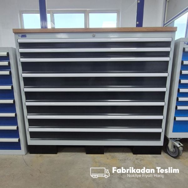 Takım Dolabı(1310x690x1135 mm)-200 kg taşıma kapasiteli