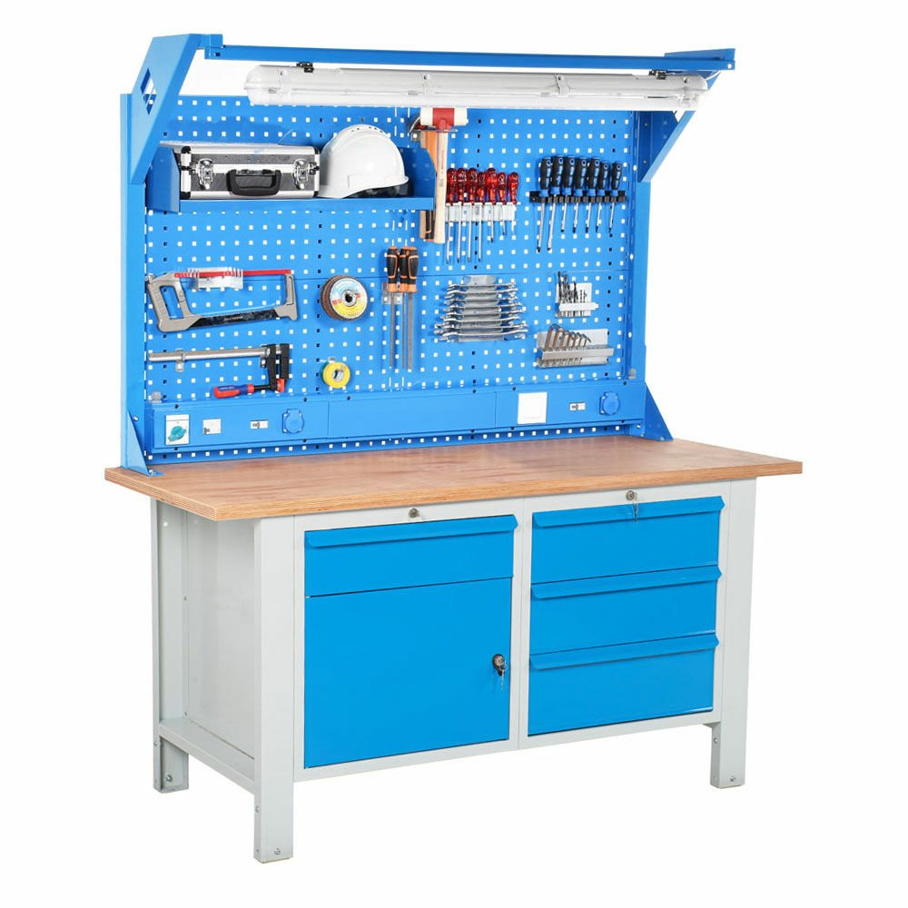 Atölye Çalışma Tezgahı (1600x720x830-930/1844 mm)