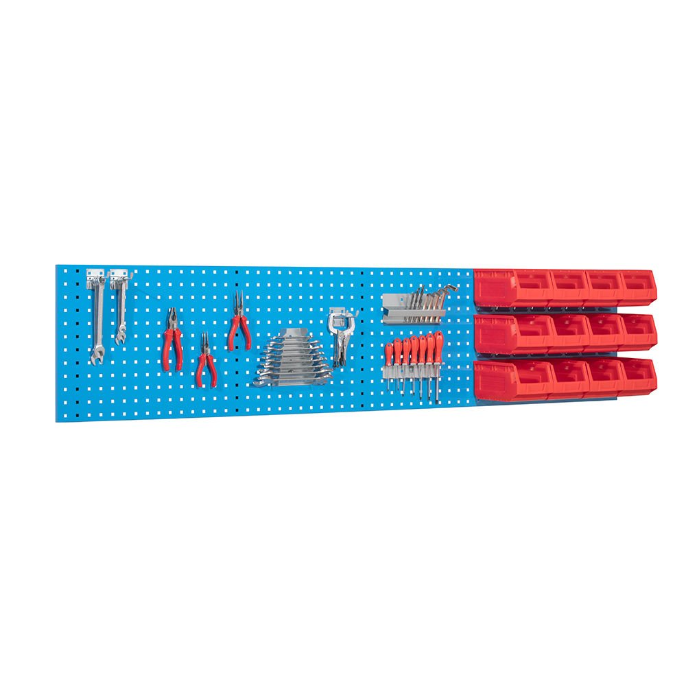 Takım Asma Panosu Avadanlık Kutulu (2130x457 mm)