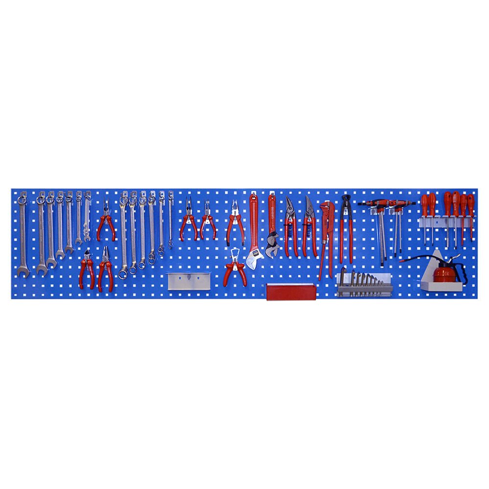 Takım Asma Panosu (1943x457 mm) Alet ve Asma Kancaları Hariçtir
